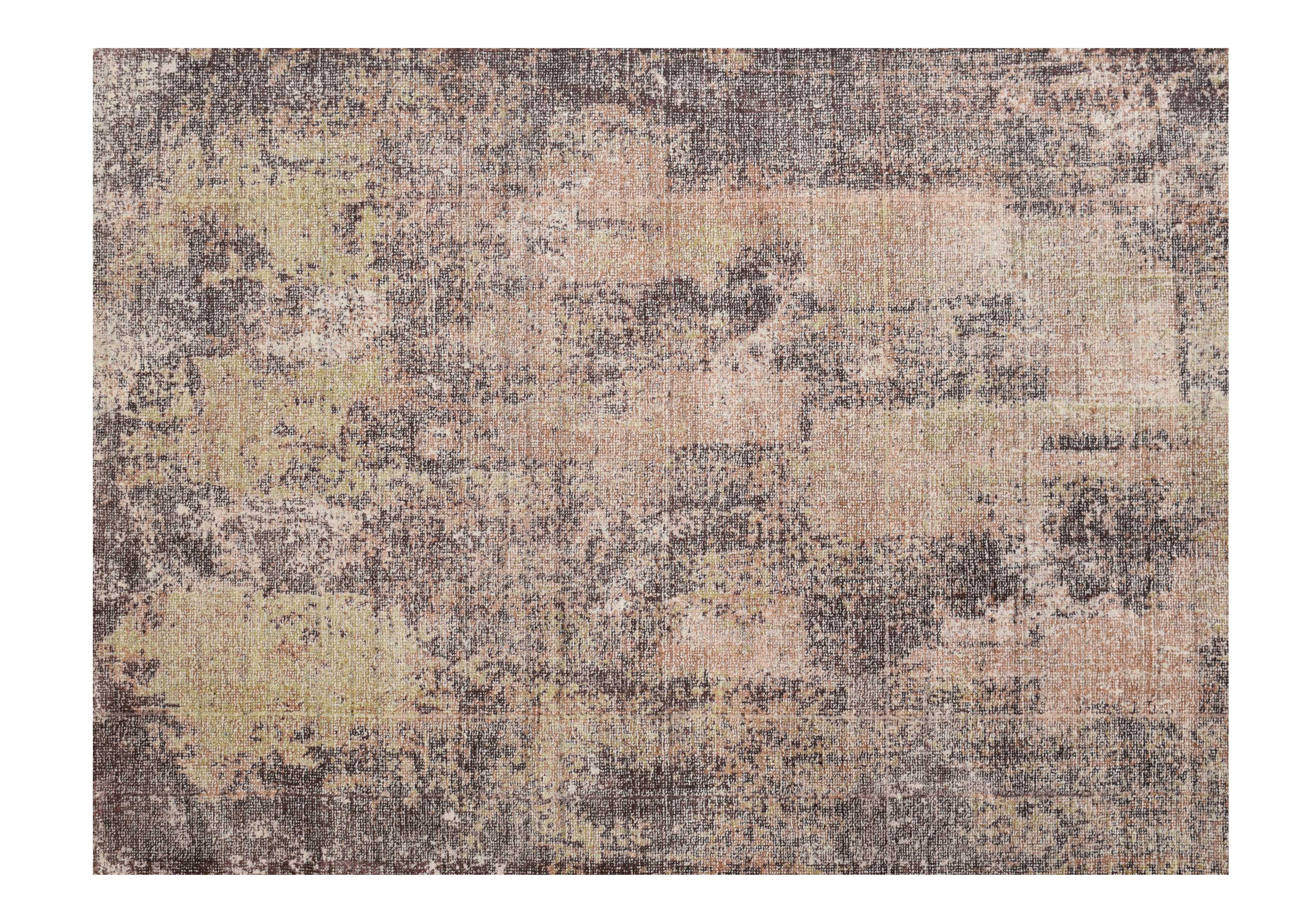 Printed Handloom Rug 5.0 x 8.0 Multi - Design SM-1034
