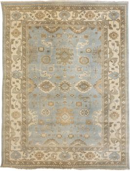 Hand Knotted Oushak Rug 9' x 12'