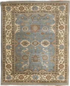 Hand Knotted Oushak Rug 8' X 10'
