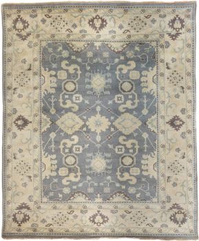 Hand Knotted Oushak Rug 8' X 10'
