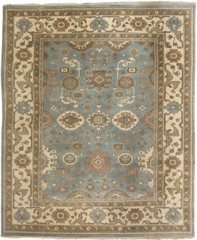 Hand Knotted Oushak Rug 8' X 10'