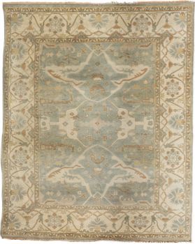 Hand Knotted Oushak Rug 8 X 10