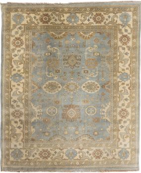 Hand Knotted Oushak Rug 8' X 10'