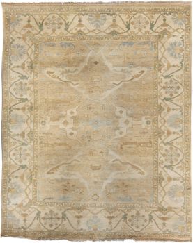 Hand Knotted Oushak Rug 8 X 10