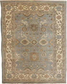 Hand Knotted Oushak Rug 9 x 12