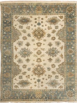 Hand Knotted Oushak Rug 9' x 12'