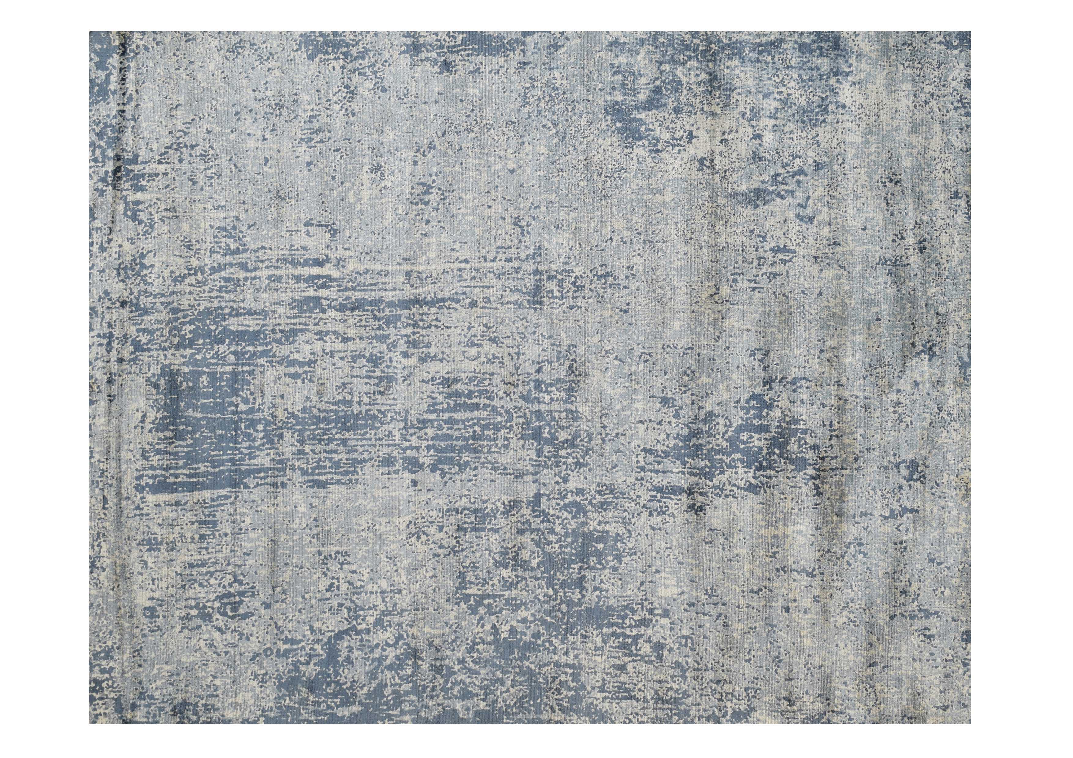 Printed Handloom Rug 8.0 x 10.0 Multi - Design SM-1014