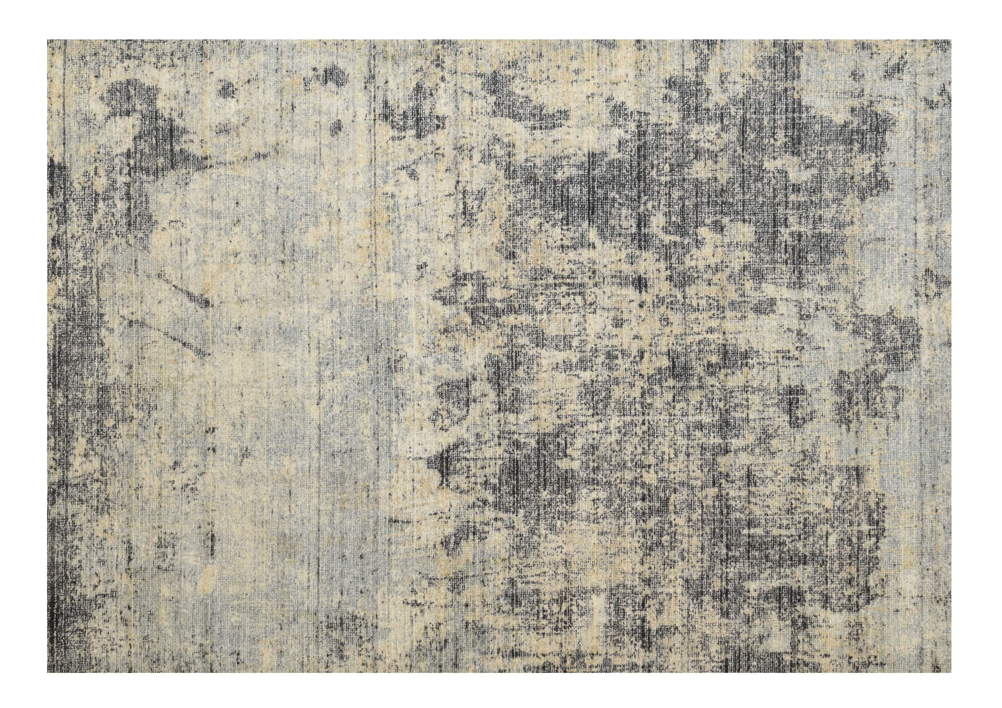 Printed Handloom Rug 5.0 x 8.0 Multi - Design SM-1035