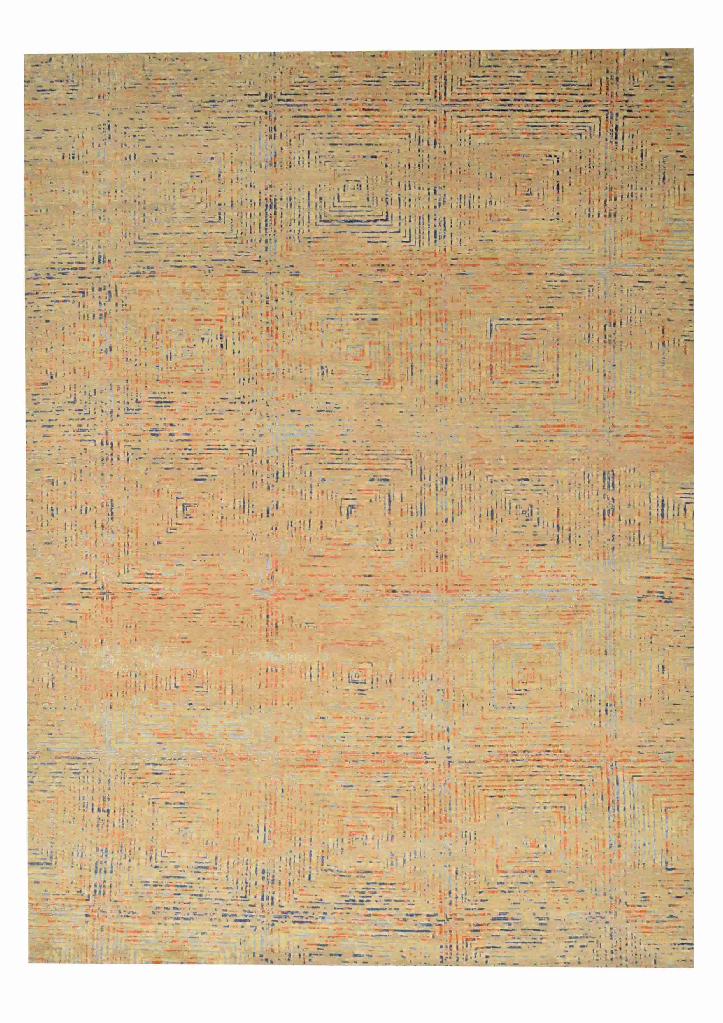Modern 10/10 Rug 8.8 x 11.10 Multi - Design 891