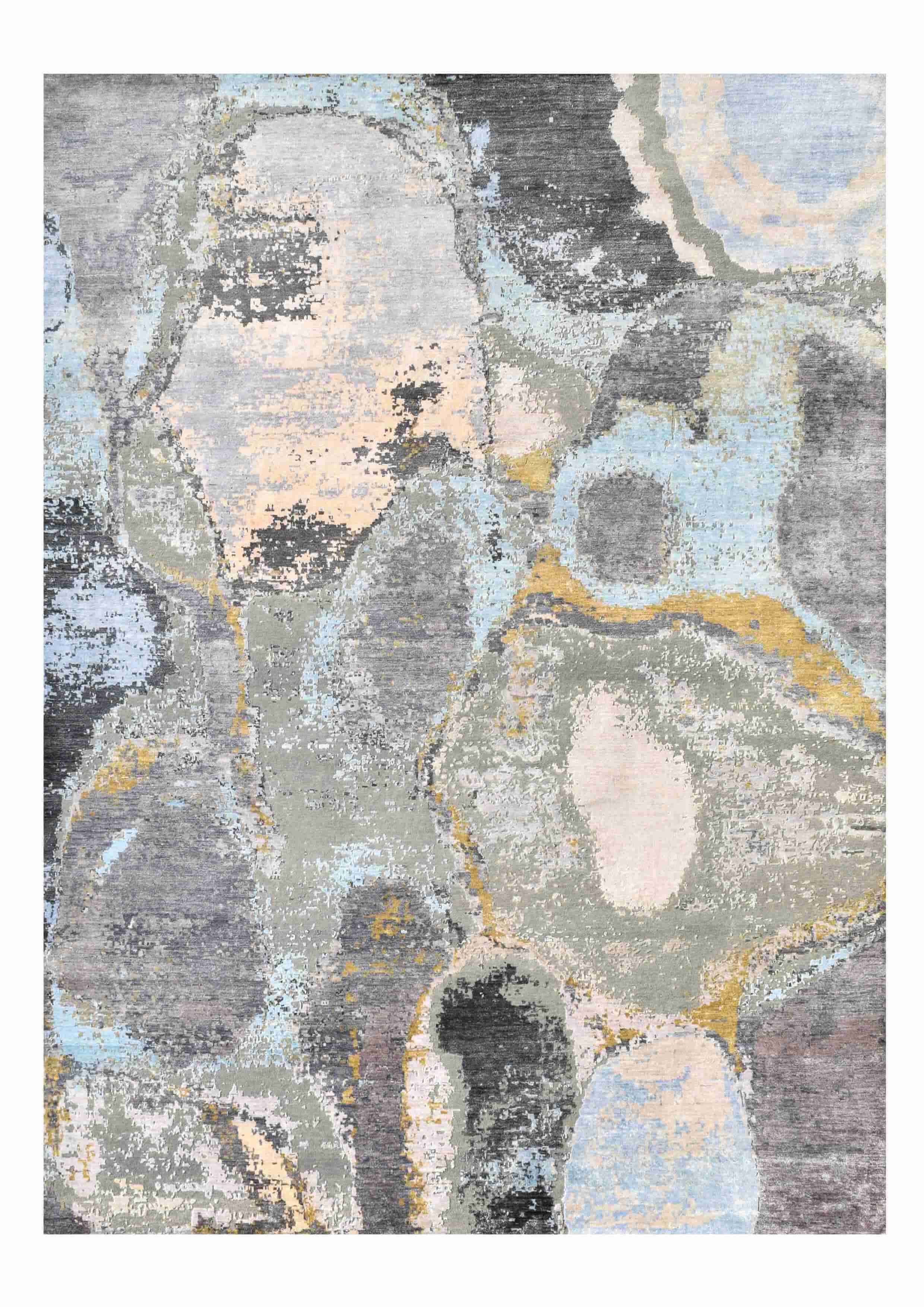 Modern 10/10 Rug 8.10 x 11.11 Multi - Design UN20