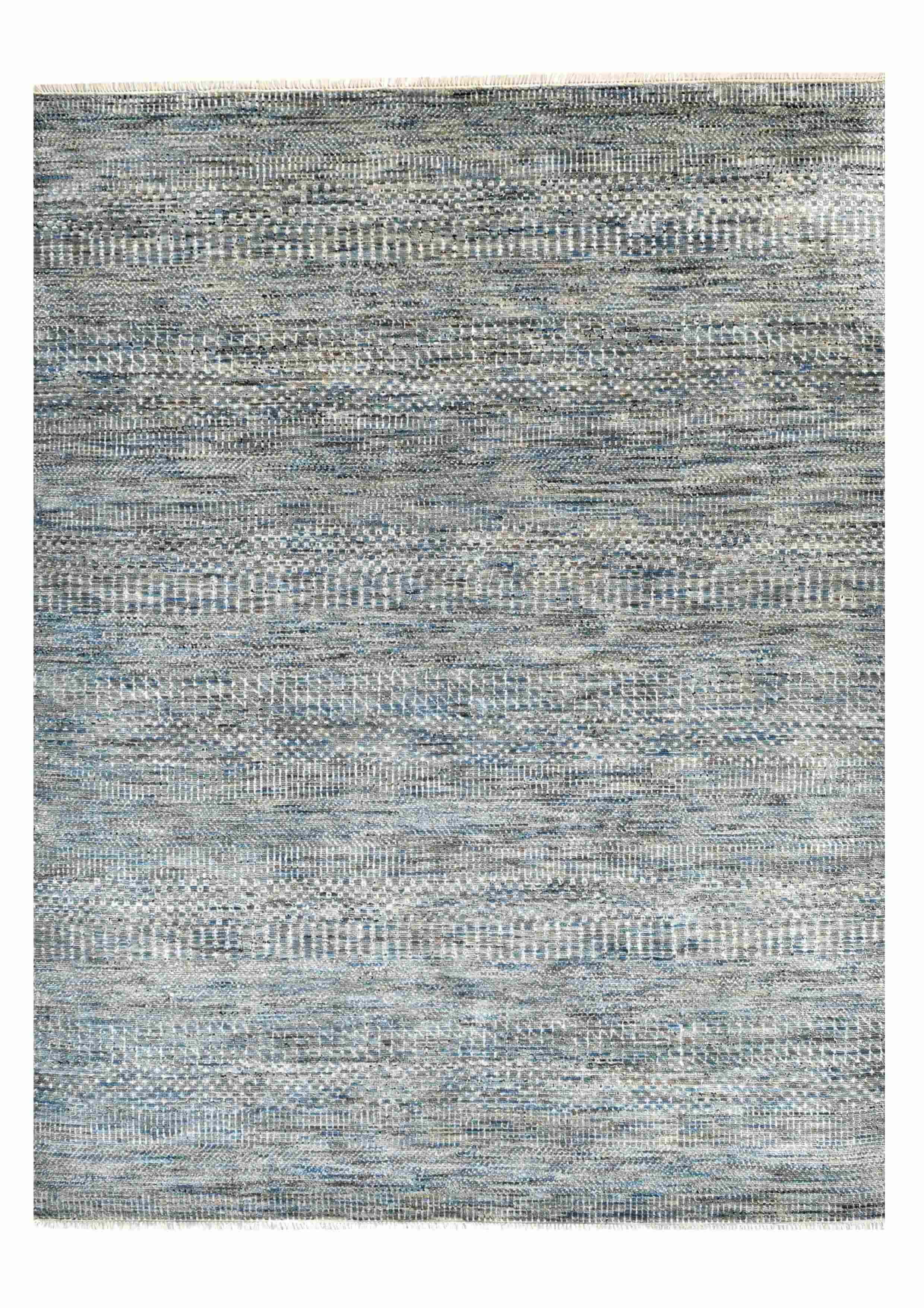 Modern 5/5 Rug 7.10 x 10.3 Blue Grey - Design GHM108