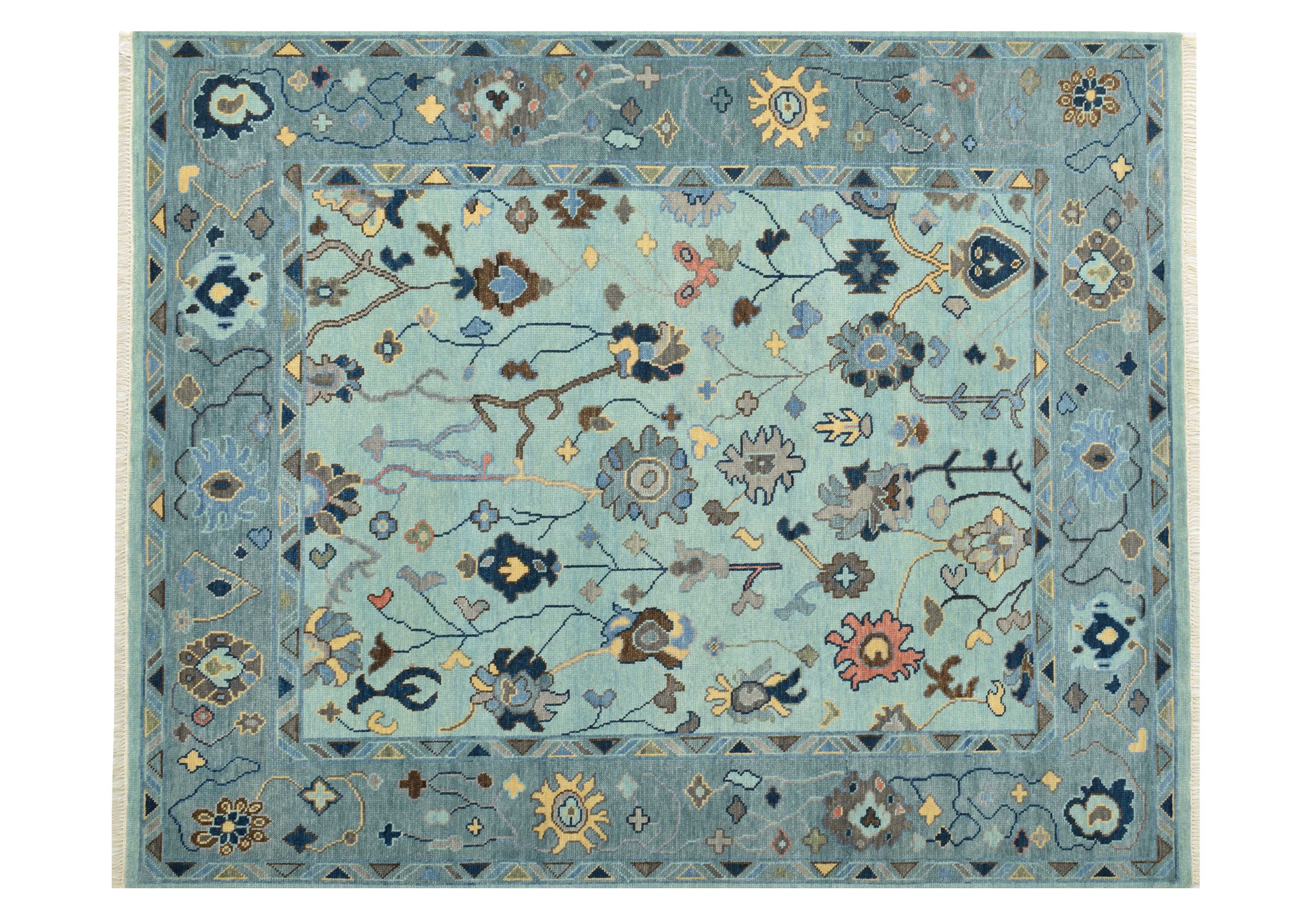 Oushak Rug 8.2 x 10.0 Multi - Design 706