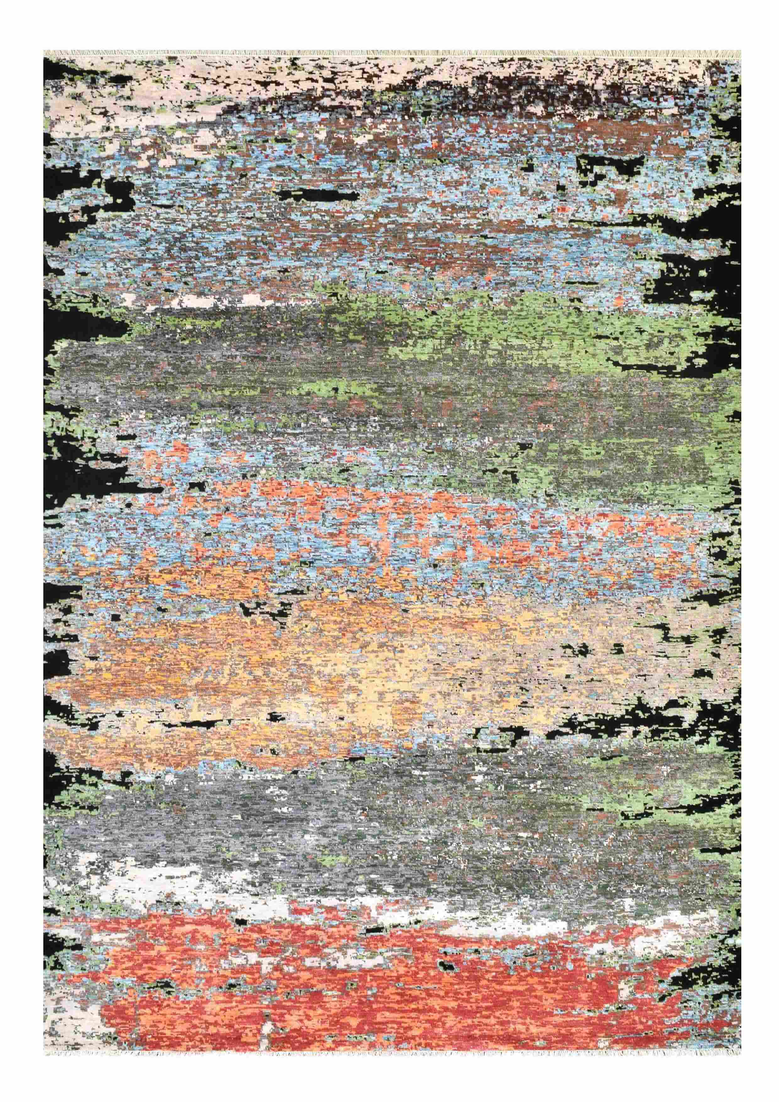 Modern 10/10 Rug 8.5 x 11.6 Multi - Design 887