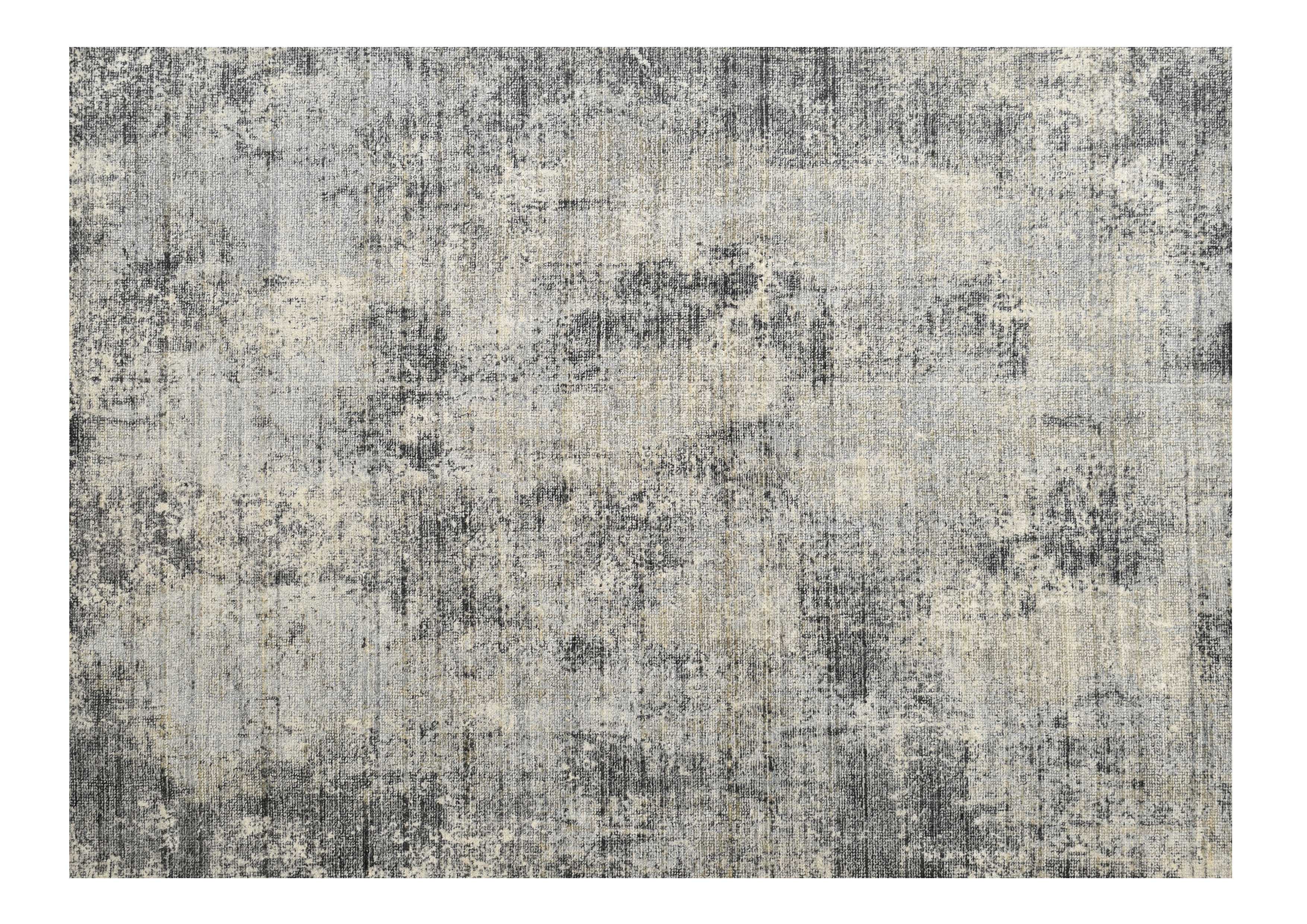 Printed Handloom Rug 5.0 x 8.0 Multi - Design SM-1037