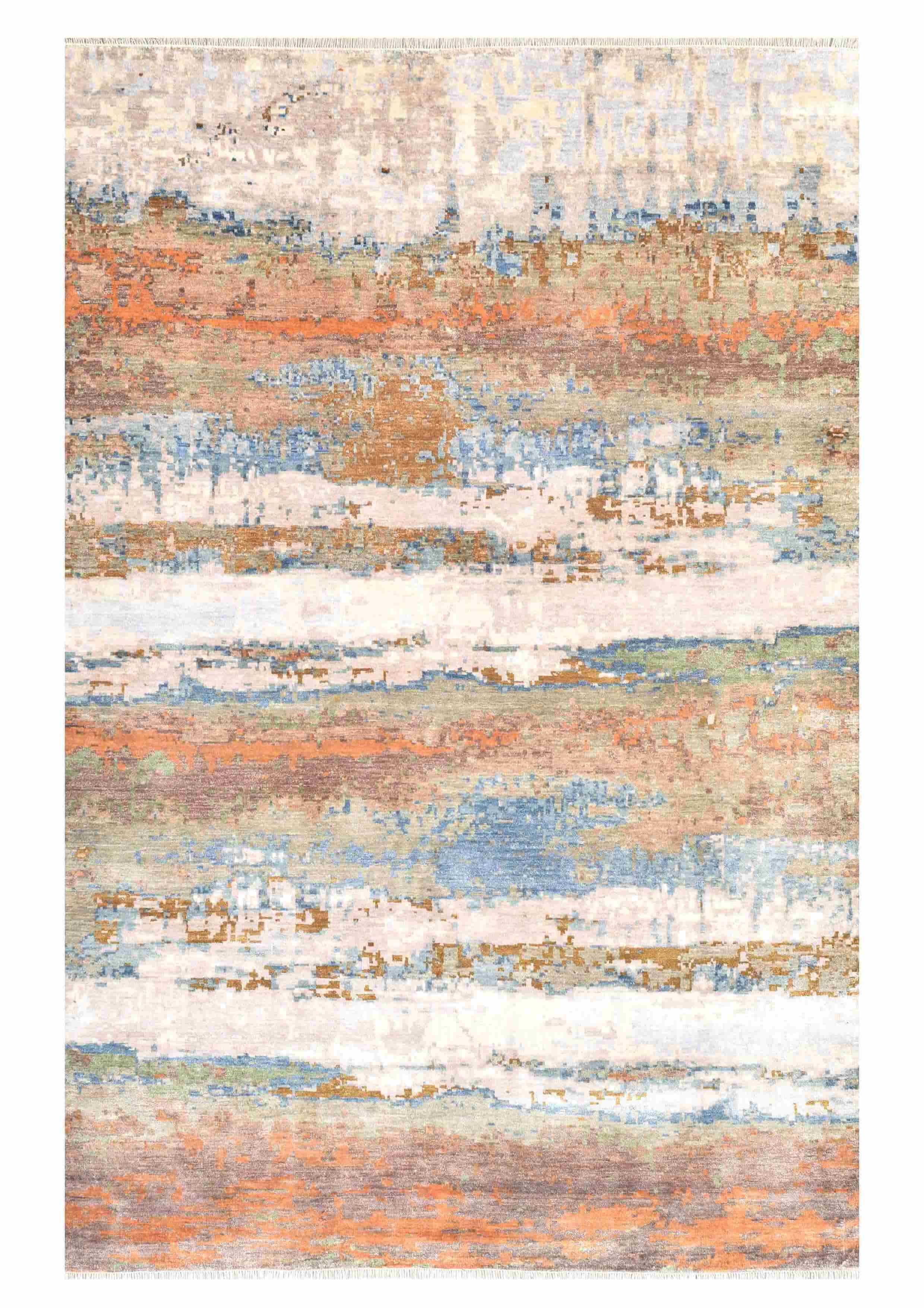 Modern 10/10 Rug 6.7 x 9.11 Multi - Design 920A