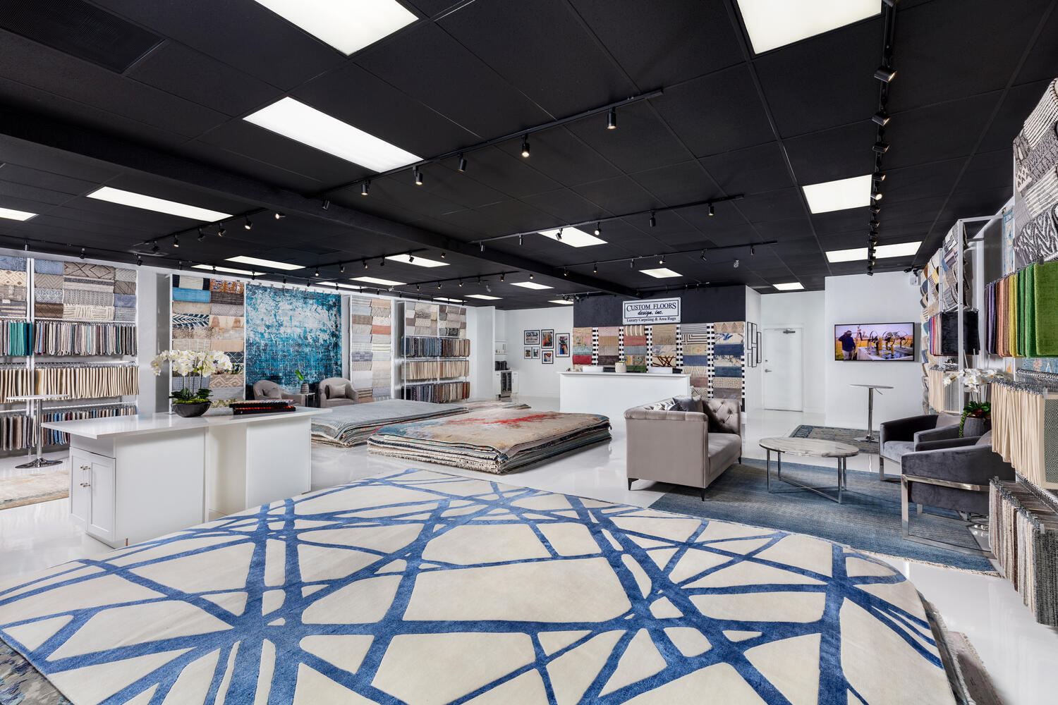 Bonita Springs Office Custom Floors Design