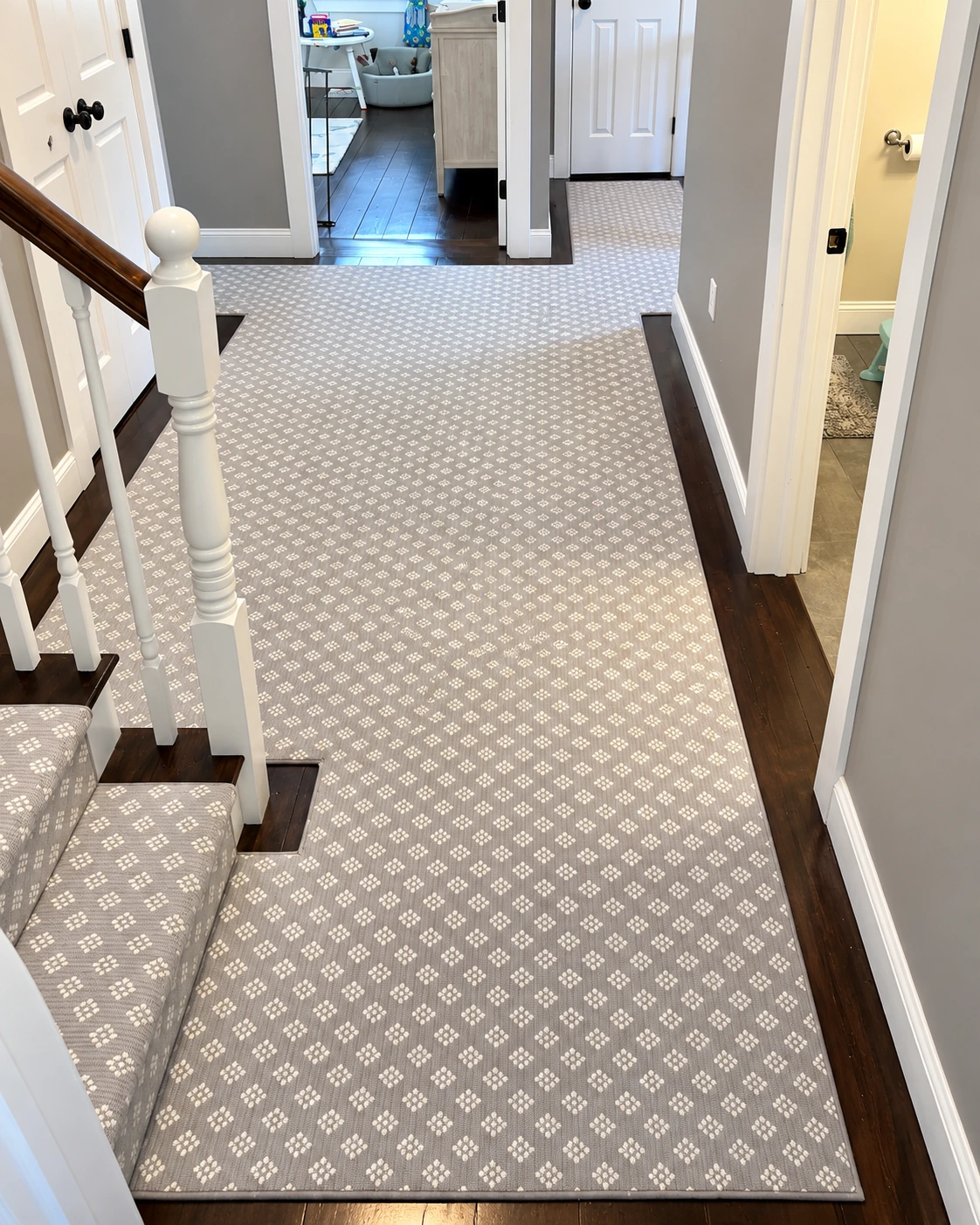 A continuous hall runner